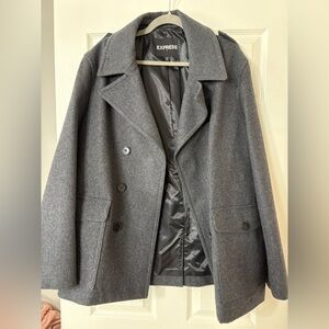 Express Charcoal Gray Jacket